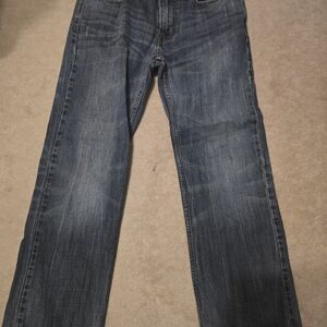 American Eagle Outfitters Dark Blue Straight Jeans